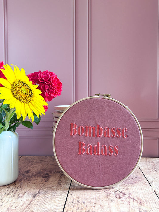 Cercle à broder La Libérée - Bombasse Badass