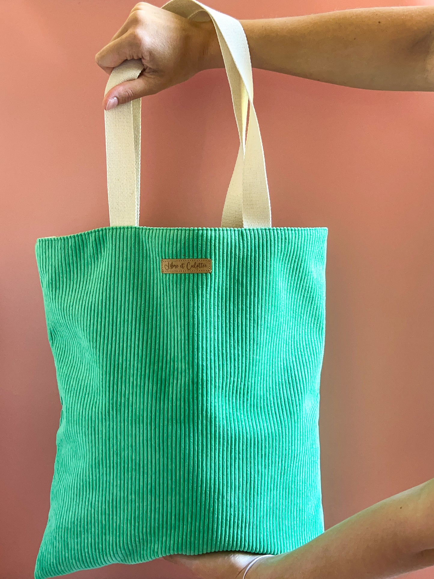 Tote Bag La Renversante – Velours / L'Abricotée