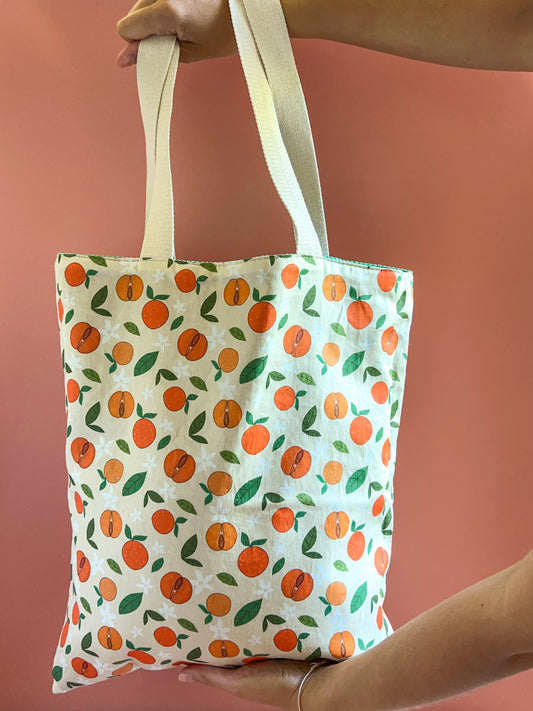 Tote Bag La Renversante – Velours / L'Abricotée