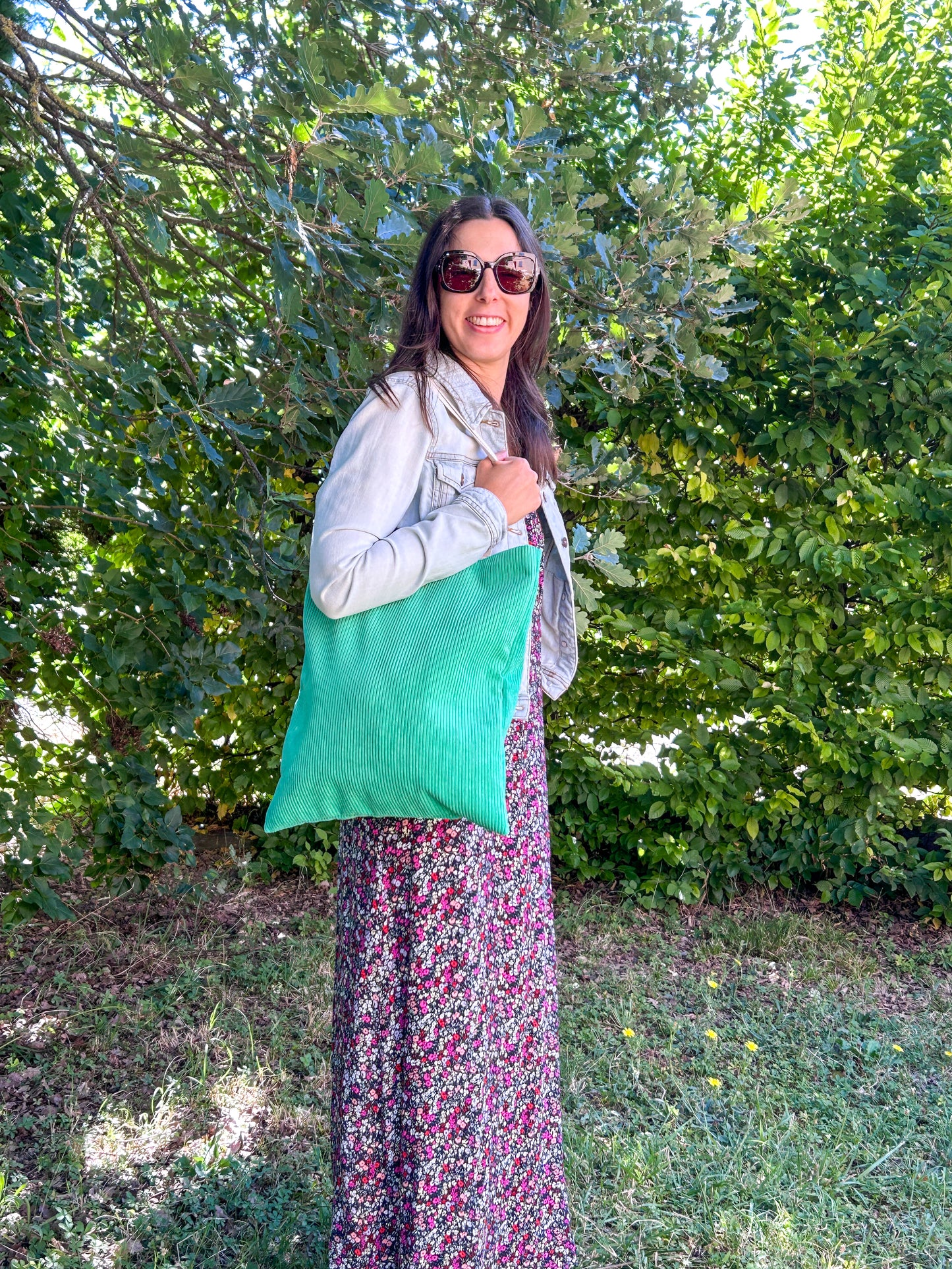 Tote Bag La Renversante – Velours / L'Abricotée