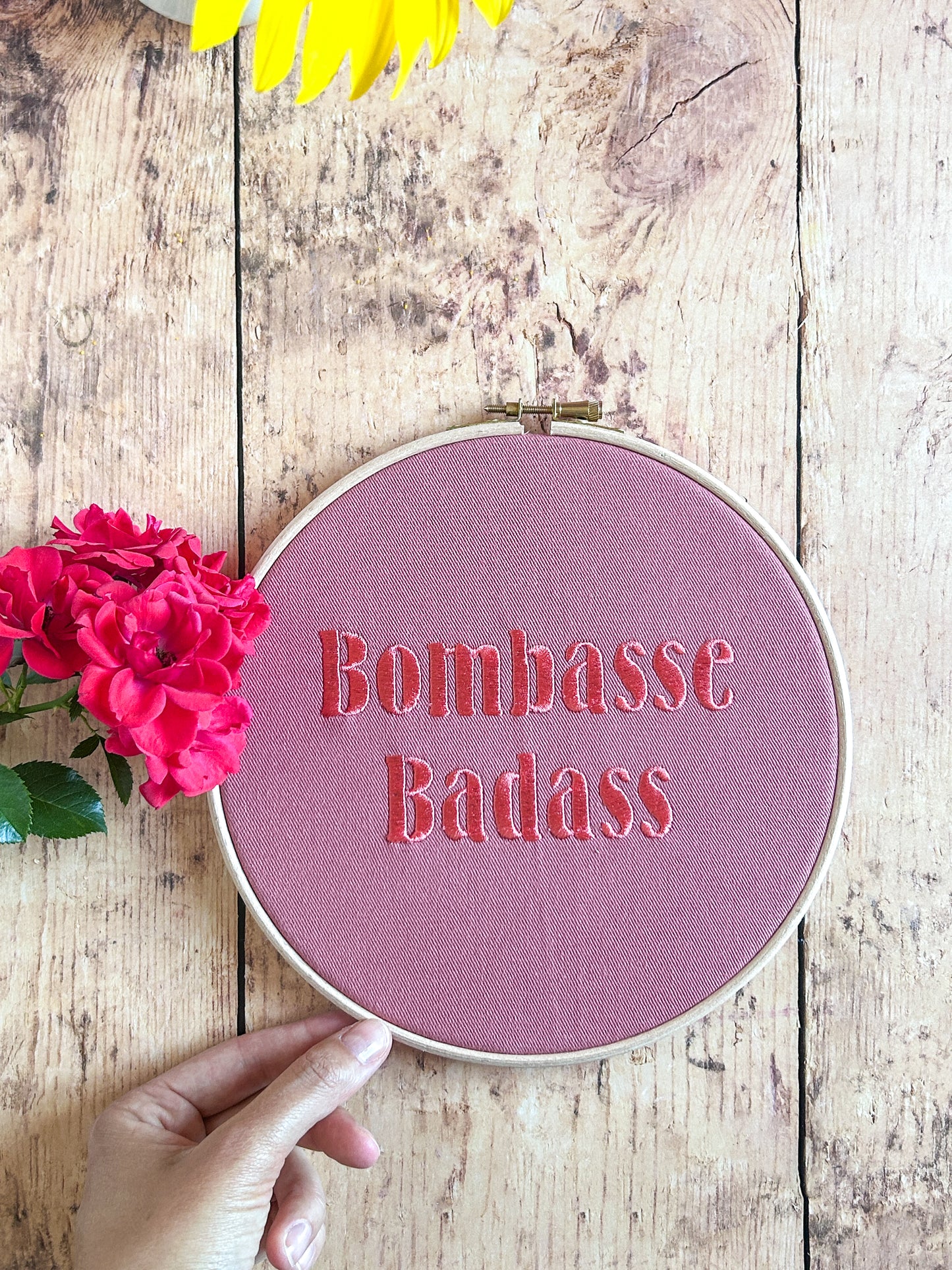Cercle à broder La Libérée - Bombasse Badass
