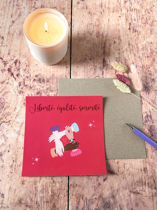 Cartes Les Inspirées - Liberté, égalité, sororité