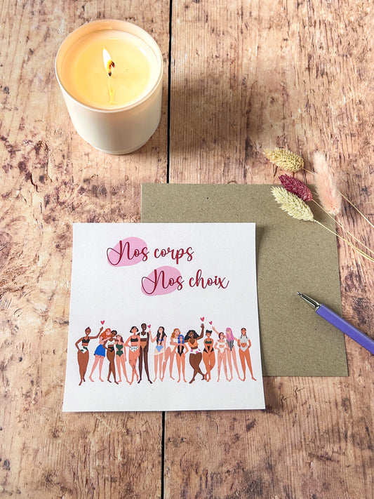 Cartes Les Impertinentes - Nos corps, nos choix
