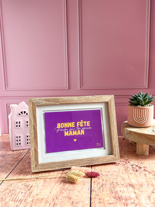 Cartes Les Attentionnées - Pardon pour ton périnée. Bonne fête maman.