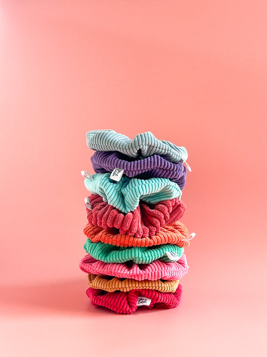 Chouchou L’Audacieuse – Velours uni beige