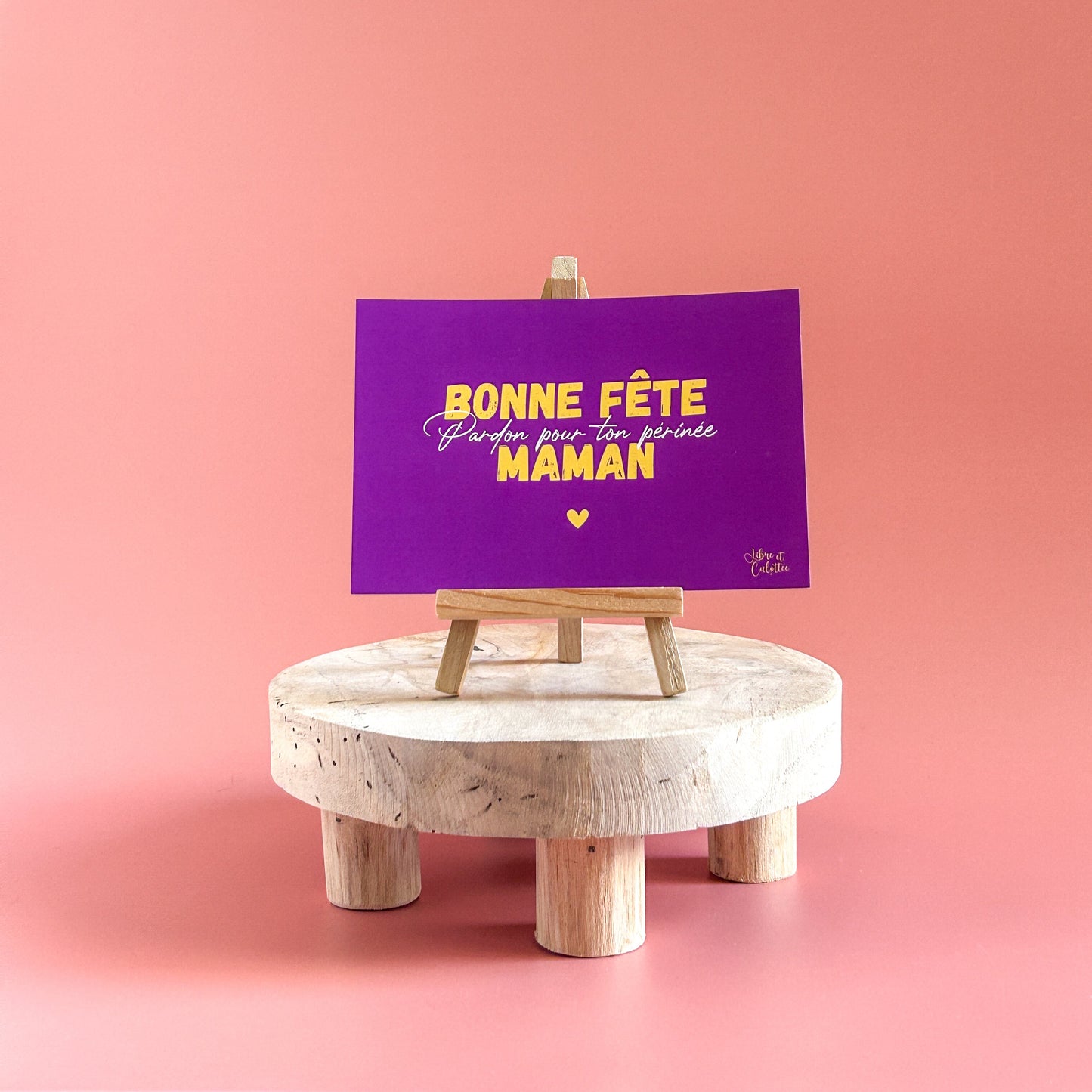 Cartes Les Attentionnées - Pardon pour ton périnée. Bonne fête maman.