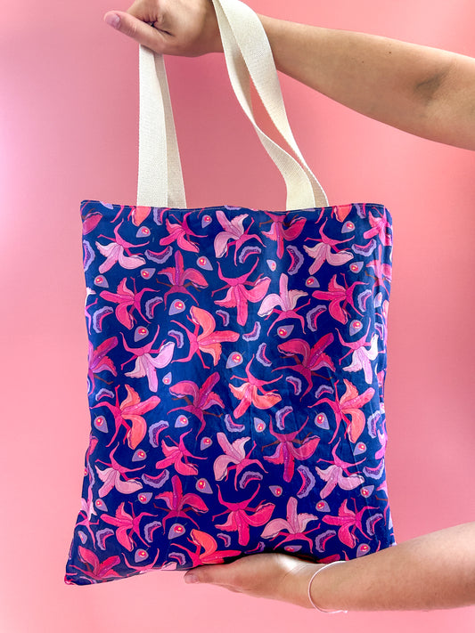 Tote Bag La Renversante – Velours / L'Accrochée
