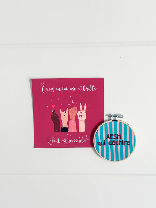 Mini cercle aimanté La Magnétique - AESH 02