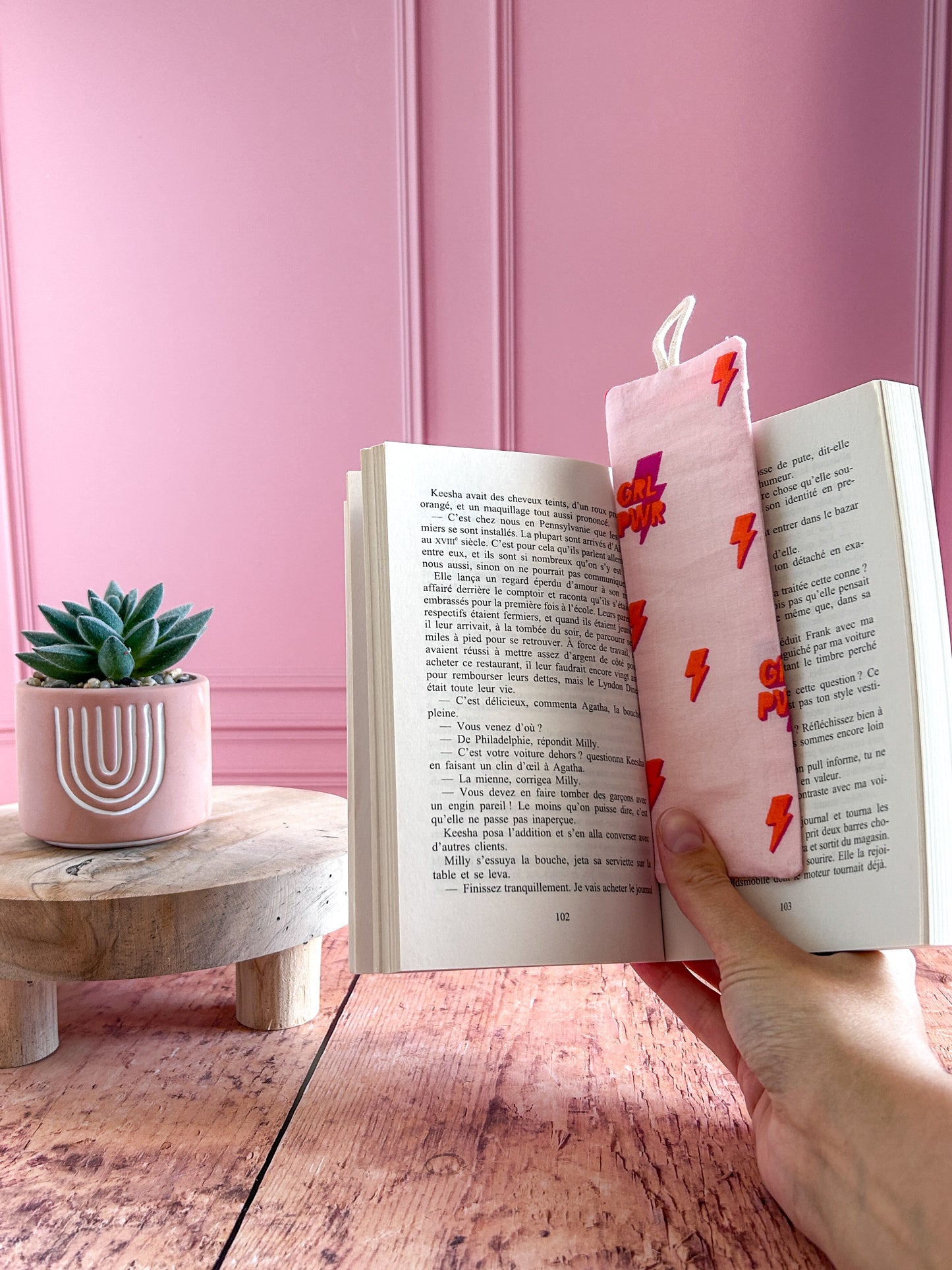 Marque-page La Passionnée - Girl Power