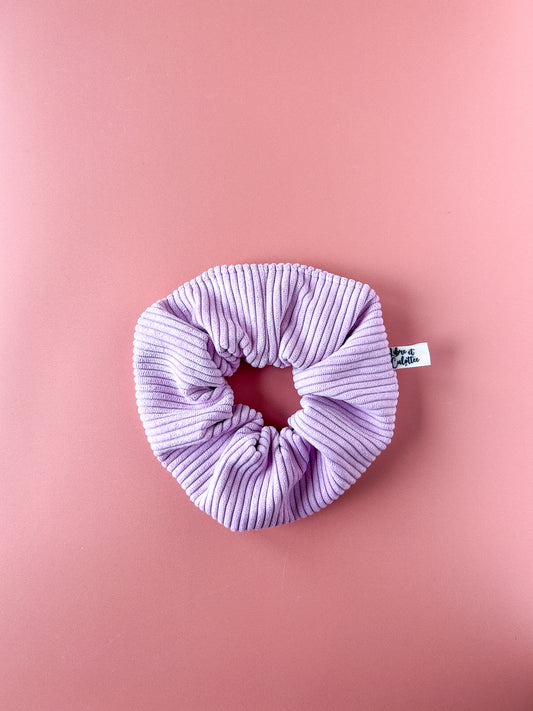 Chouchou L’Audacieuse – Velours uni parme