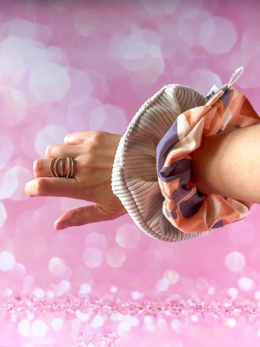 Pochon L'Intrépide – Velours beige / La Plurielle