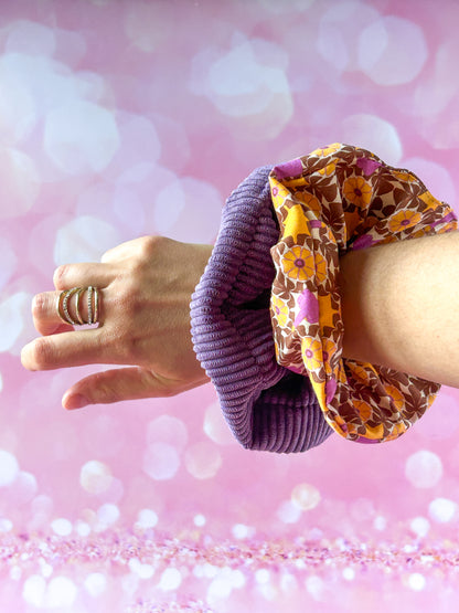 Pochon L'Intrépide – Velours violet / L'Insoumise