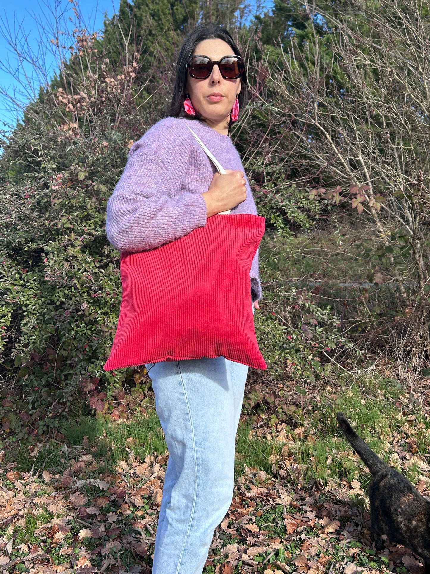 Tote Bag La Renversante – Velours / La Loveuse