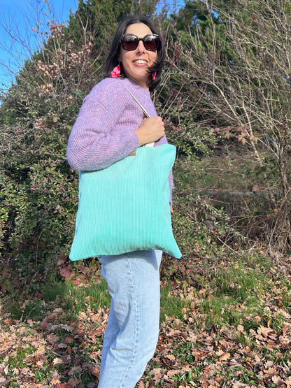 Tote Bag La Renversante – Velours / L'Enlacée