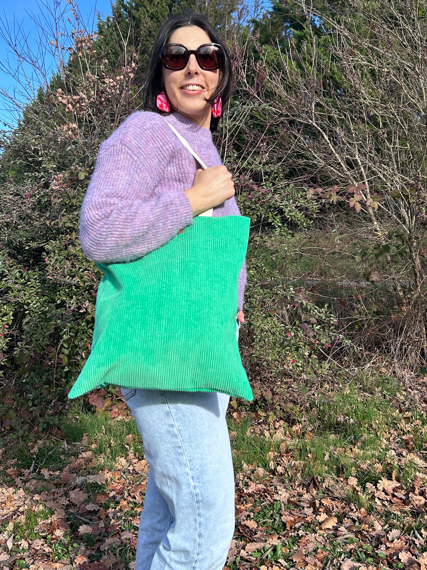 Tote Bag La Renversante – Velours / La Peachy