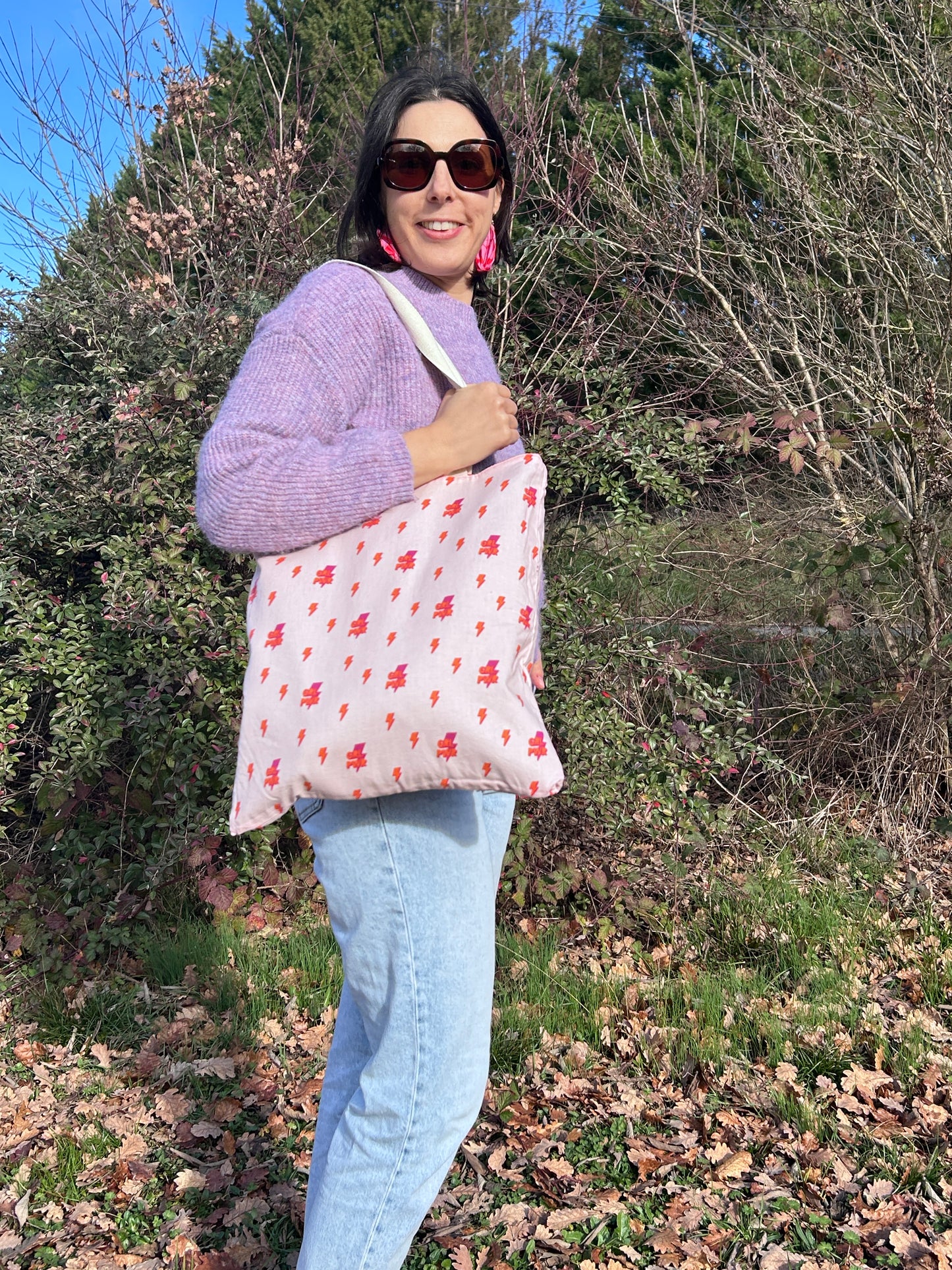 Tote Bag La Renversante – Velours / Girl Power