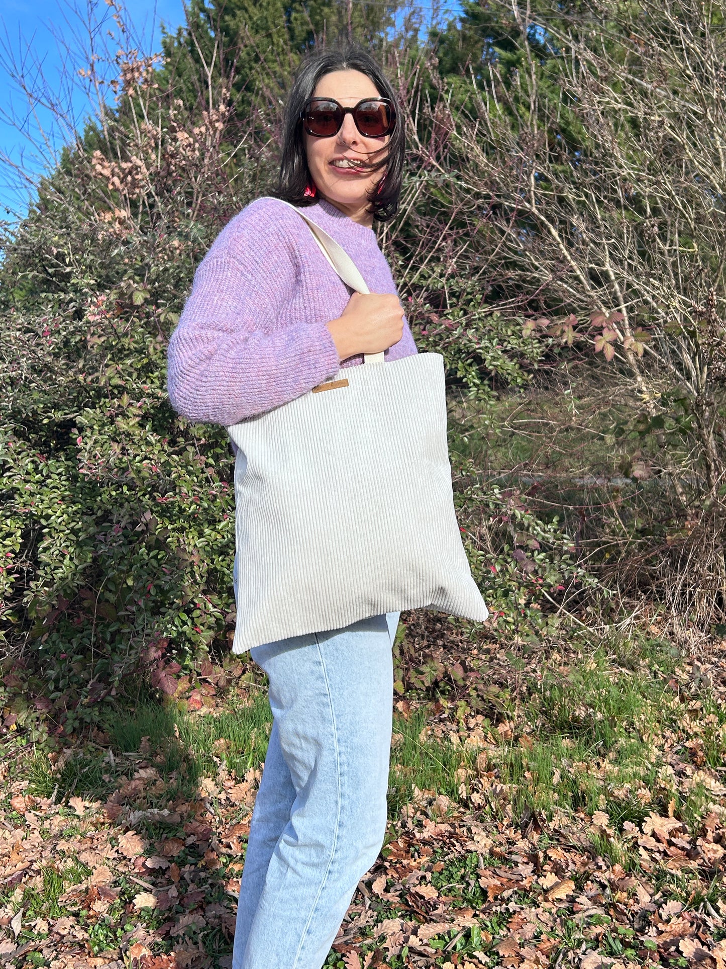 Tote Bag La Renversante – Velours / L'Ardente