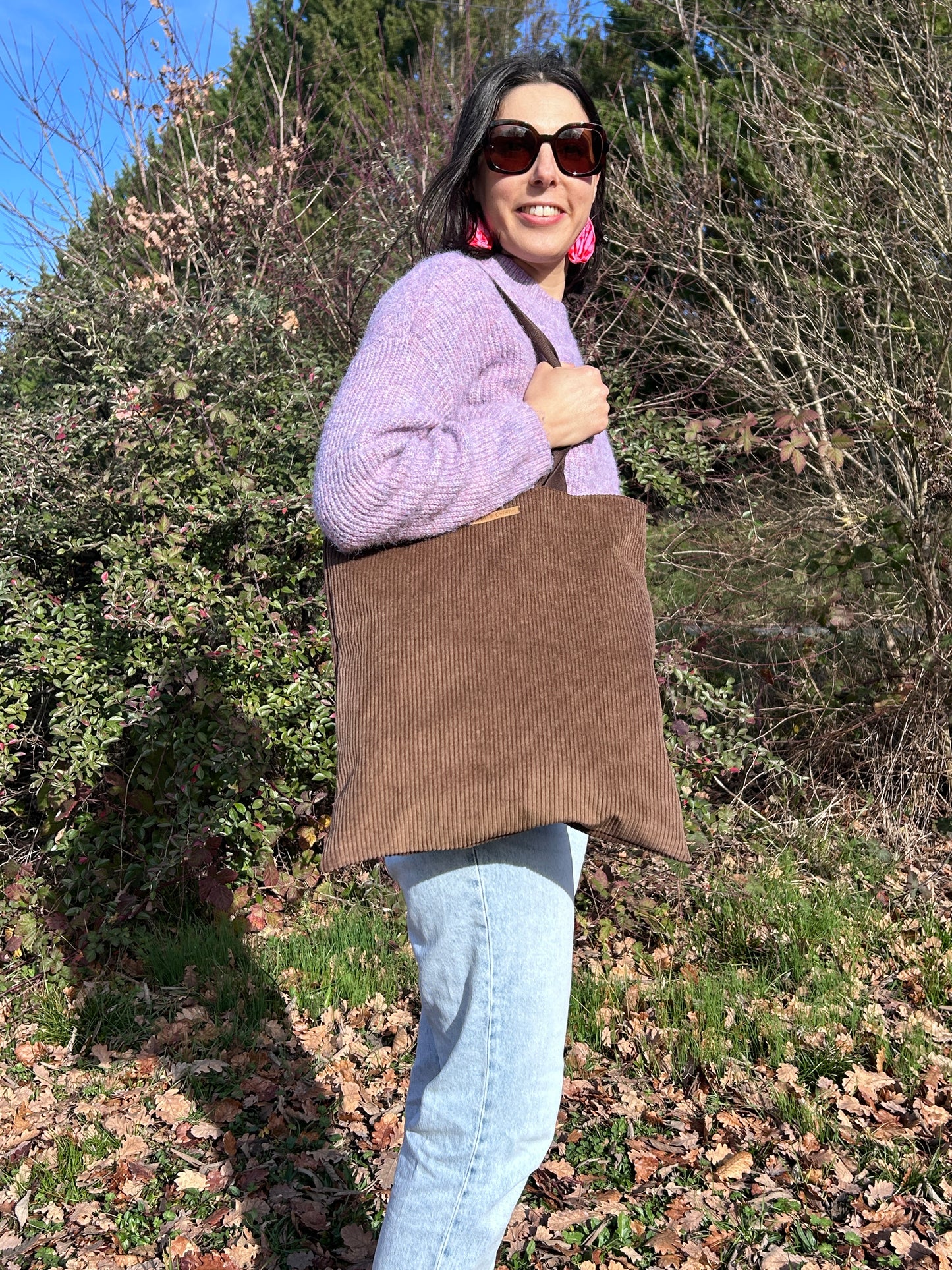 Tote Bag La Renversante – Velours / La Féline