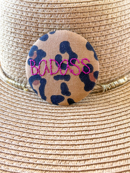Badge brodé - Badass 6.5cm
